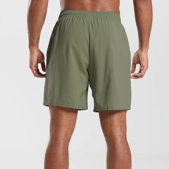 Gymshark Arrival‎ shorts 7” Mens M Green NWT in packaging - Picture 3 of 6